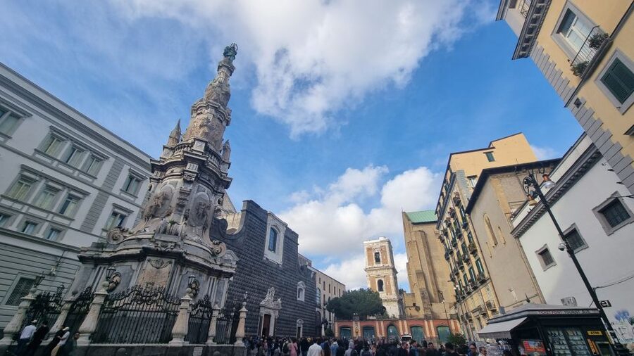 Naples: Monuments and Historic District Self-Guided Tour - Gesù Nuovo, San Paolo, and the routes church-by-church rhythm