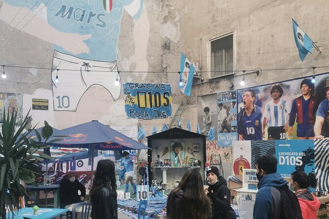 Naples Spanish Quarters Walking Tour Street Art, Folklore & Sweet - Street art with a local message