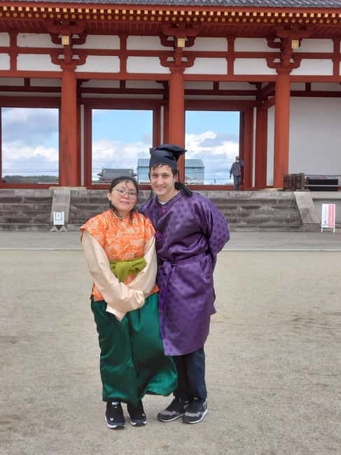 Nara: Bike Tour in Ancient Capital UNESCO World Heritage - The grand audience hall and its southern gate