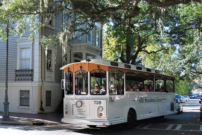 Narrated Historic Savannah Sightseeing Trolley Tour - Schools, churches, and the stories behind the buildings
