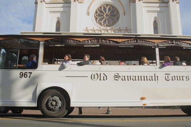 Narrated Historic Savannah Sightseeing Trolley Tour - The Pirates’ House and Savannah’s seafaring past