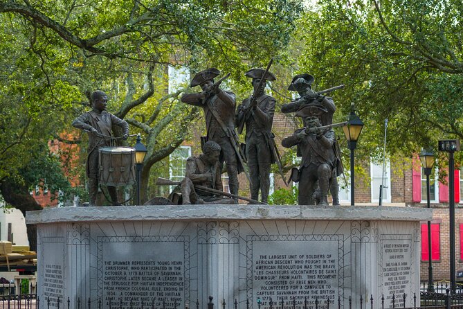 Narrated Historic Savannah Sightseeing Trolley Tour - Chippewa Square and the famous missing bench