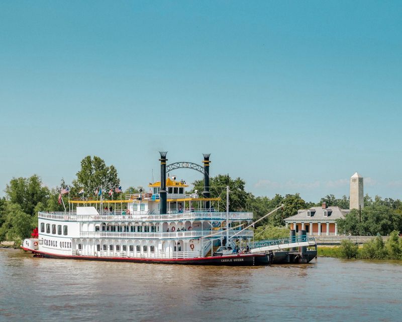 New Orleans: Creole Queen History Cruise with Optional Lunch - Boarding at the Riverwalk and Canal Street Dock