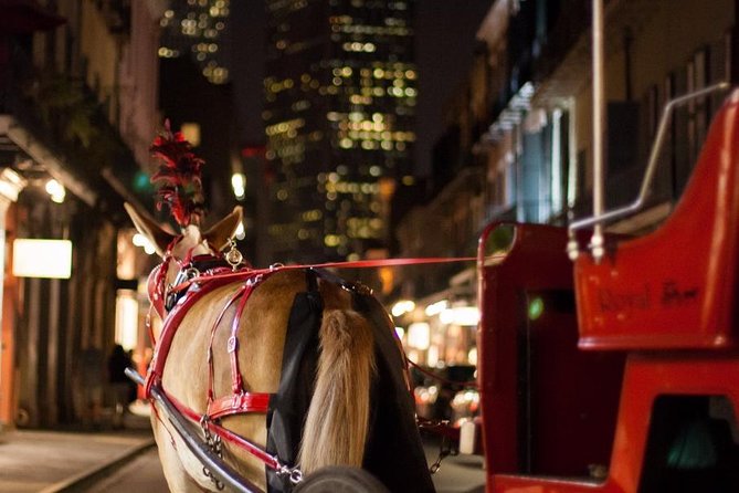New Orleans Small-Group Haunted History Carriage Tour - The mule-drawn carriage is half the experience
