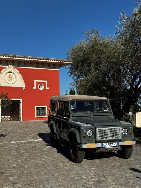Nice : Wine Tasting at a Historic Château in a Land Rover ! - Is $79 Good Value?