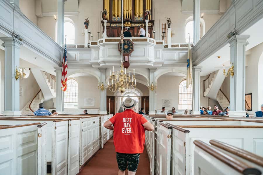 North End to Freedom Trail: Boston’s Food & History - Old North Church and the North End’s older streets