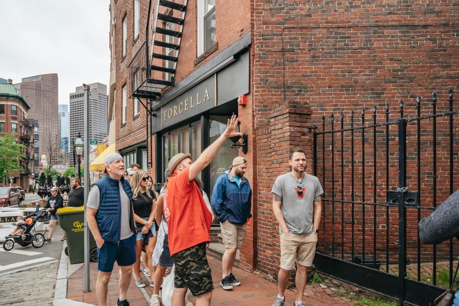 North End to Freedom Trail: Boston’s Food & History - The final walk to Boston Public Garden