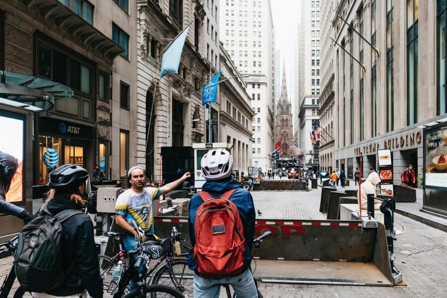 NYC: Radical and Weird History Bike Tour of Manhattan - The unusual $46 price structure
