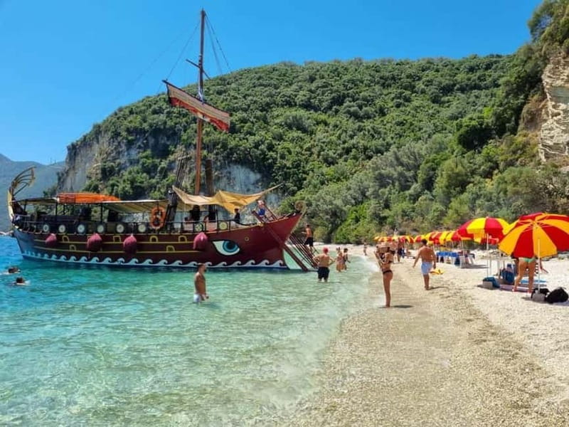 Nydri: Sailing Through History. Daily Cruise with Beach BBQ - The crew and the atmosphere onboard