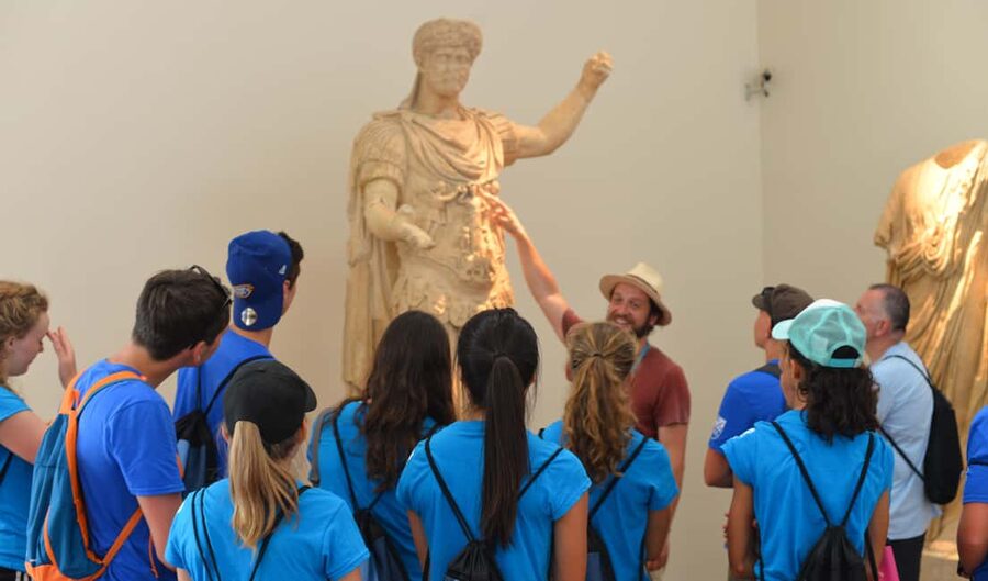 Olympia's Ancient Site and Museum Private Walking Tour - Walking through Olympia’s ancient site