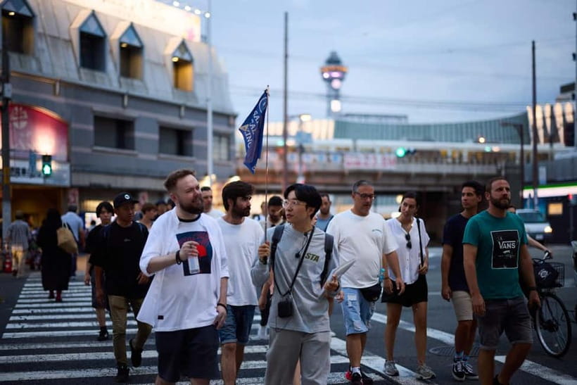 Osaka: Dark Side of Osaka Night Walking Tour - Shinsekai and the 1912 New World