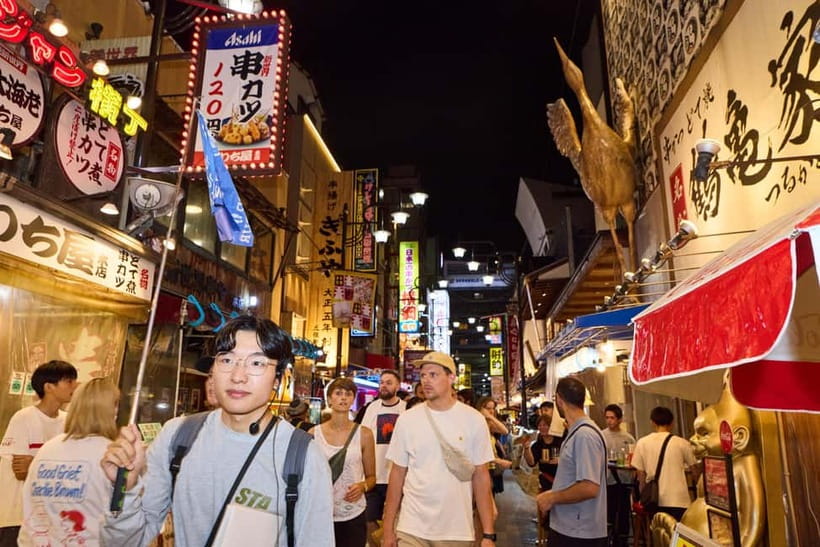 Osaka: Dark Side of Osaka Night Walking Tour - Tobita Shinchi, Osaka’s most sensitive stop