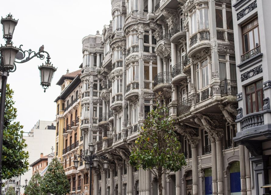 Oviedo : Walking tour of the Historic Center - Plaza de Alfonso II and the bronze Ana Ozores