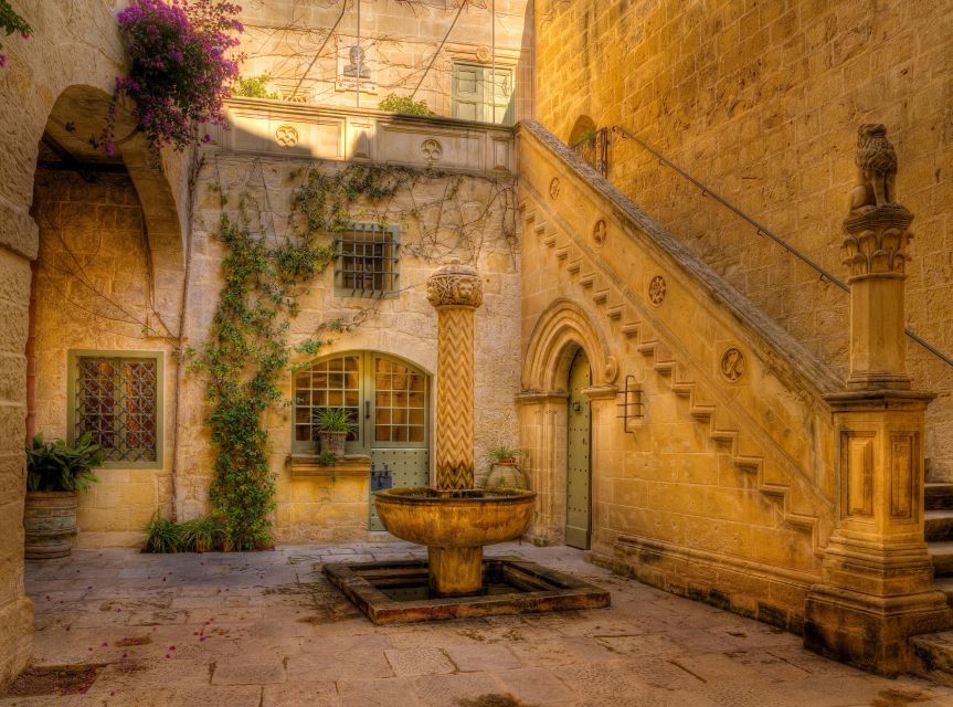Palazzo Falson Historic House Museum entrance ticket - The upper terrace and views beyond Mdina