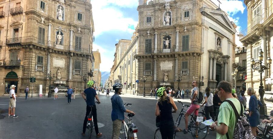 Palermo: Historic Center Guided Bike Tour with Food Tasting - The guides and the value of local explanation