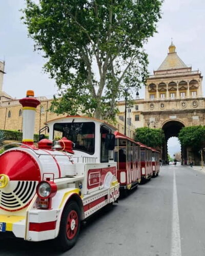 Tour of the historic center by train
