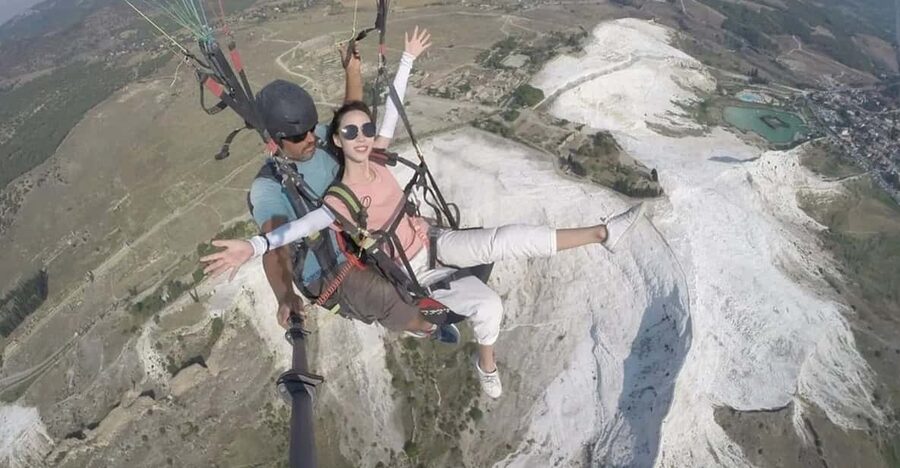 Pamukkale: Tandem Paragliding with Ancient Hierapolis Views - Safety, equipment, and the landing