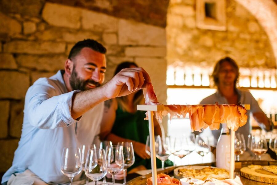 Pastrengo: Lake Garda Wine & Food Tasting in Historic Fort - Cold cuts, cheeses, olive oil, and ancient-grain focaccia