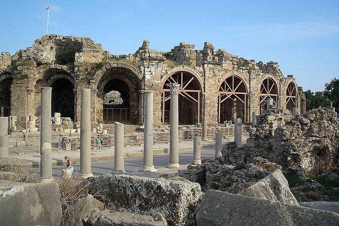 Perge Aspendos Side the Historical sites of Antalya - Manavgat Waterfall finishes with a cool change of pace