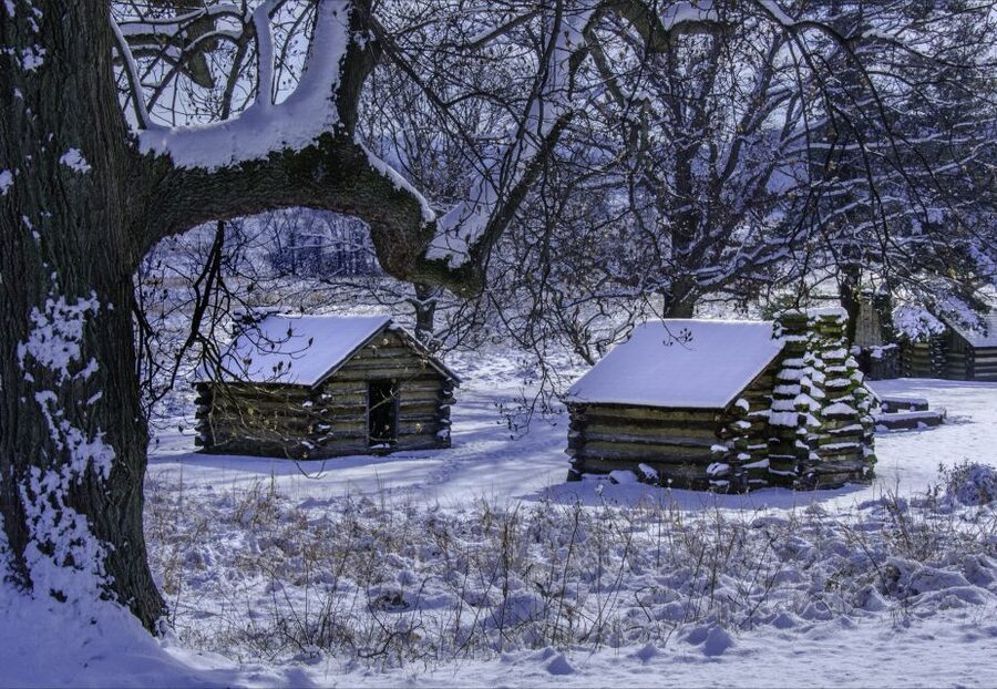 Philadelphia: Valley Forge National Historical Park Tour - Recreated soldiers’ huts show the cost of the winter