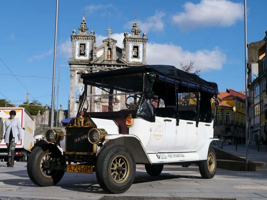 Porto: Private Tour of the Historic City in a Ford T Car - From Clérigos to São Bento Station