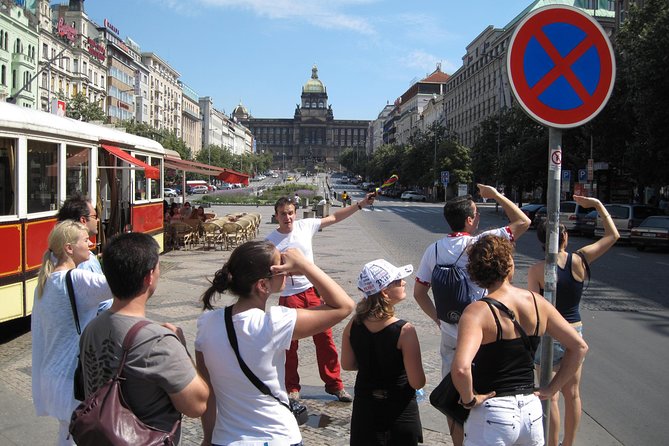 Prague Communism History and Nuclear Bunker Tour - The tram ride to the nuclear bunker