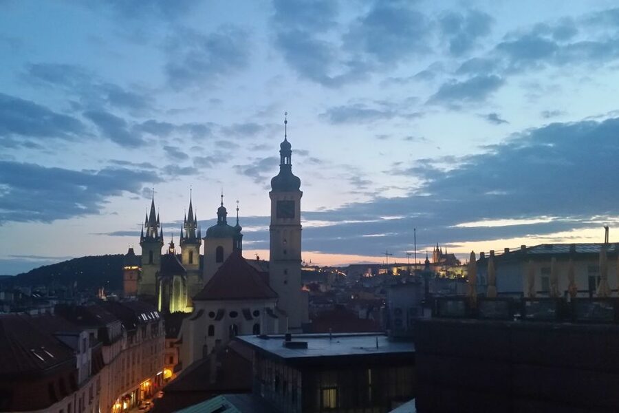 Prague: Historic City Center Bus Tour with Top Sights - Audio quality, comfort, and the open-top setup