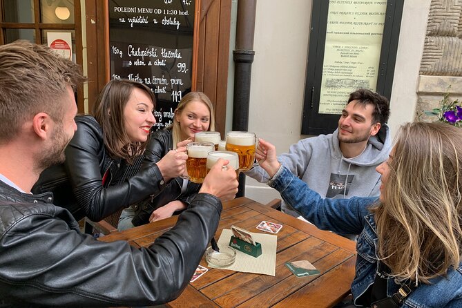 Prague Historic Pub Tour with Drinks Included - Ending in Lesser Town with wine options