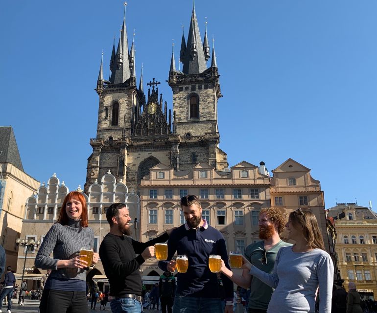 Prague: Historic Pubs Tour with Drinks - What the $64 price really covers