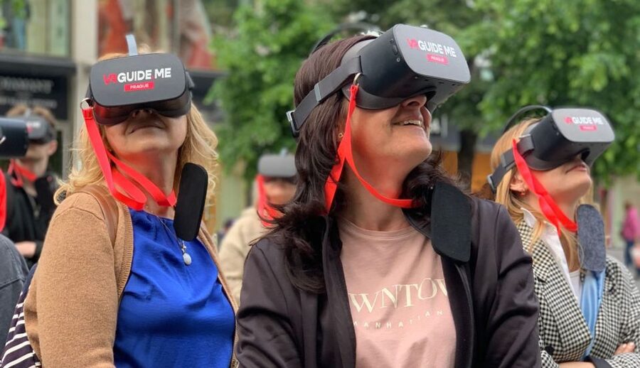 Prague: Immersive History Walking Tour and VR - Ending beside the Vltava at the Dancing House