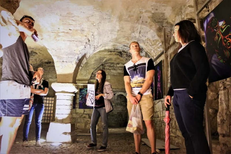 Prague: Oldtown, Medieval Underground & Dungeon History Tour - Alchemy, equipment, and the Golem legend