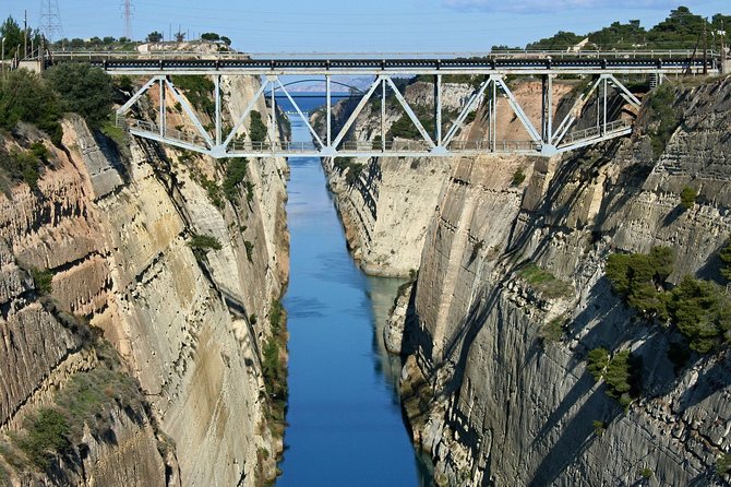 Private Biblical Tour Ancient Corinth & Isthmus Canal from Athens - Lunch with a choice of village or sea