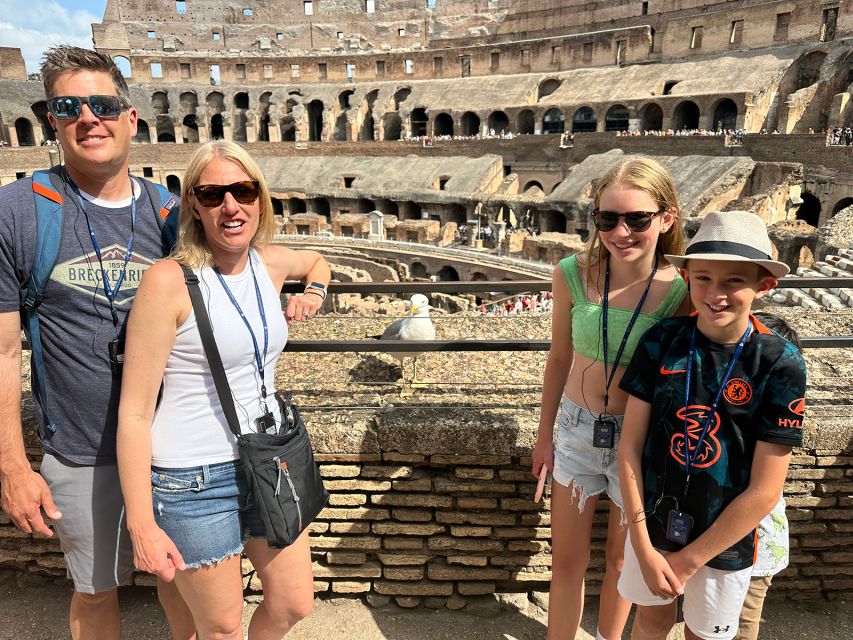Private Colosseum & Ancient Rome Family Tour for Kids - A 2.5-hour schedule and the walking demands