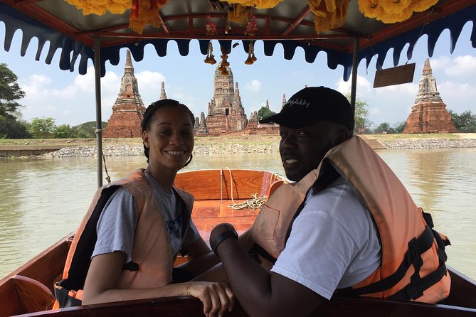 Private Excursion to Ayutthaya, UNESCO World Heritage site with Boat Tour - Wat Yai Chai Mongkhon and its tall pagoda