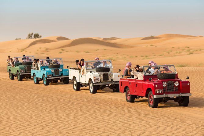 Private Vintage Land Rover Heritage Desert Safari- 4 Course Dinner & Activities - The private price: who gets good value