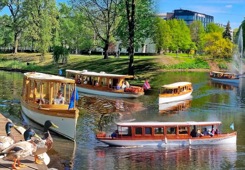 Riga: Canal & Daugava Cruise on a Historic Wooden Boat - Old Riga, Riga Castle, and Ķīpsala