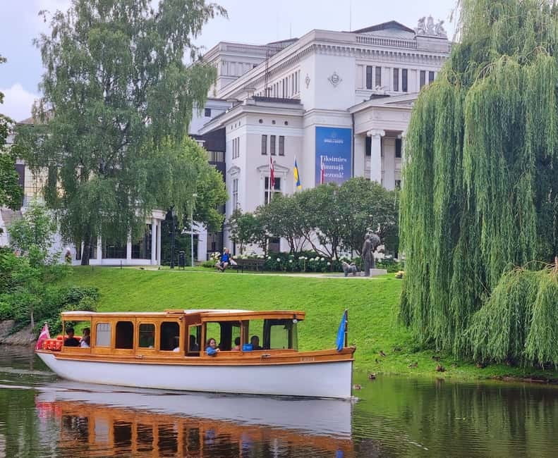 Riga: Canal & Daugava Cruise on a Historic Wooden Boat - The Audio Guide Is the Main Weak Spot
