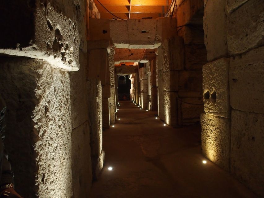 Rome: Ancient History and Colosseum Underground Tour - Key points to know before booking