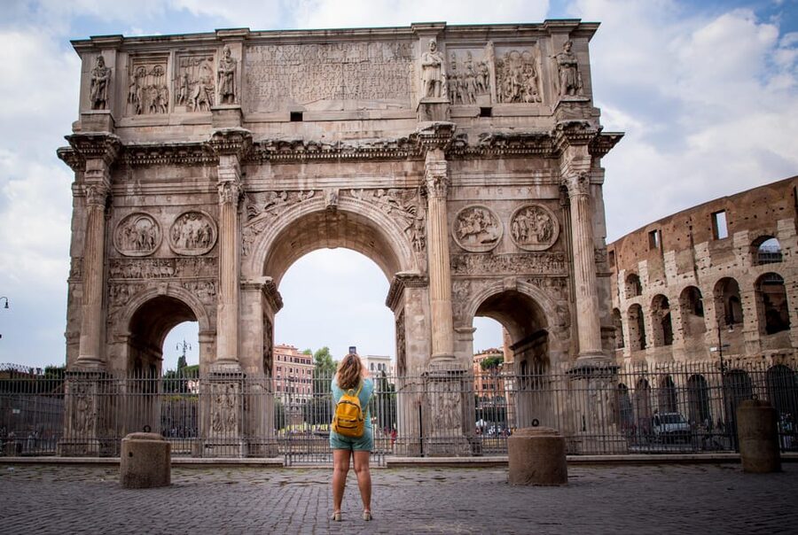 Rome: Colosseum Arena Access and Ancient Rome Guided Tour - Small groups, timing, and the walking pace