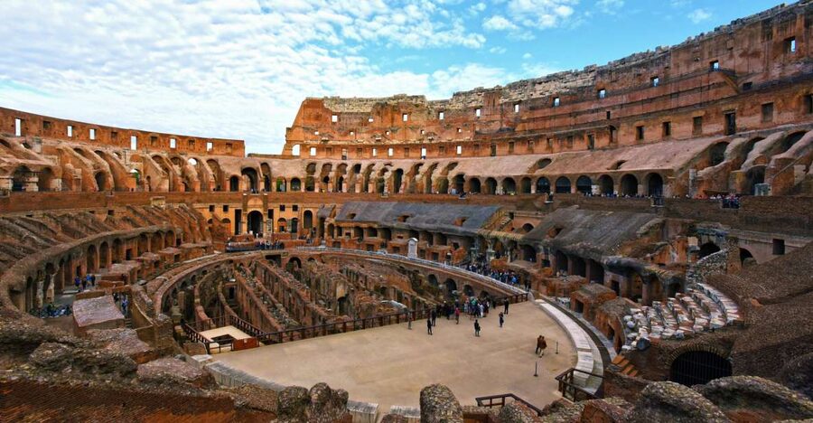 Rome: Colosseum Arena and Ancient Rome Guided Tour - Inside the Colosseum: social order and public spectacle