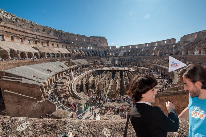 Rome: Colosseum Arena Floor, Roman Forum and Palatine Hill Tour - Climbing Palatine Hill for the views