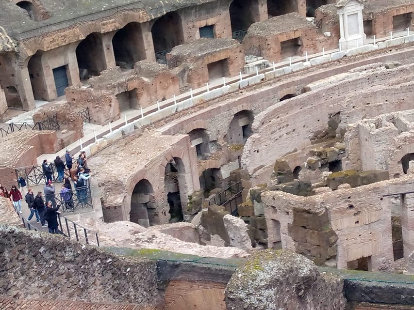 Rome: Colosseum with Access to Arena Floor and Ancient Rome - Entering the Colosseum through the Arena