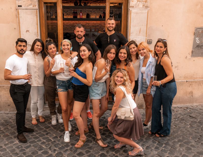 Rome: Forbidden History Walking Tour & Pub Crawl with Drinks - Ending at Piazza Venezia