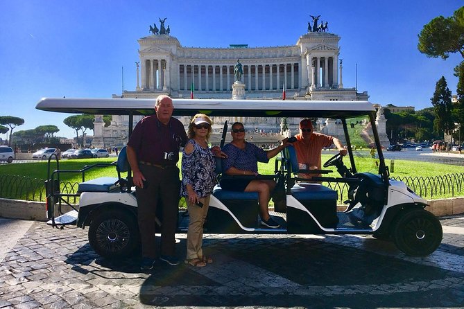 Rome in Golf Cart 4 Hours History & have Fun - Why a golf cart works so well in Rome