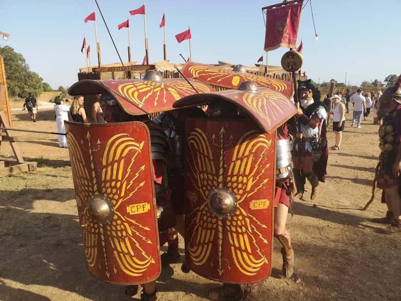 Rome: Roma World, the park to live a day as an Ancient Roman - The Ben Hur chariot race set