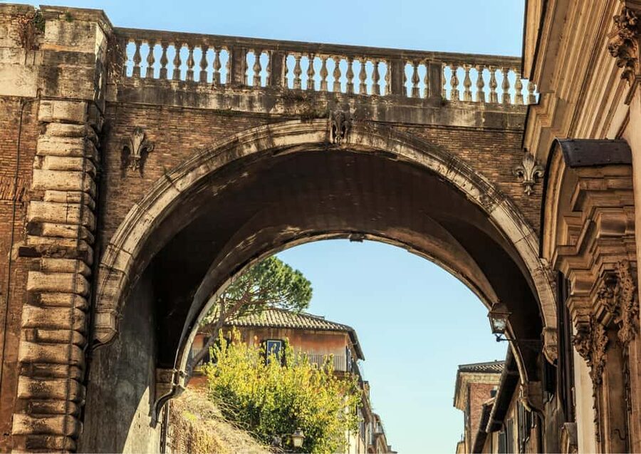Rome Secrets: Dark History & Tasty Bites Tour - Passetto del Biscione and Rome’s small sacred images
