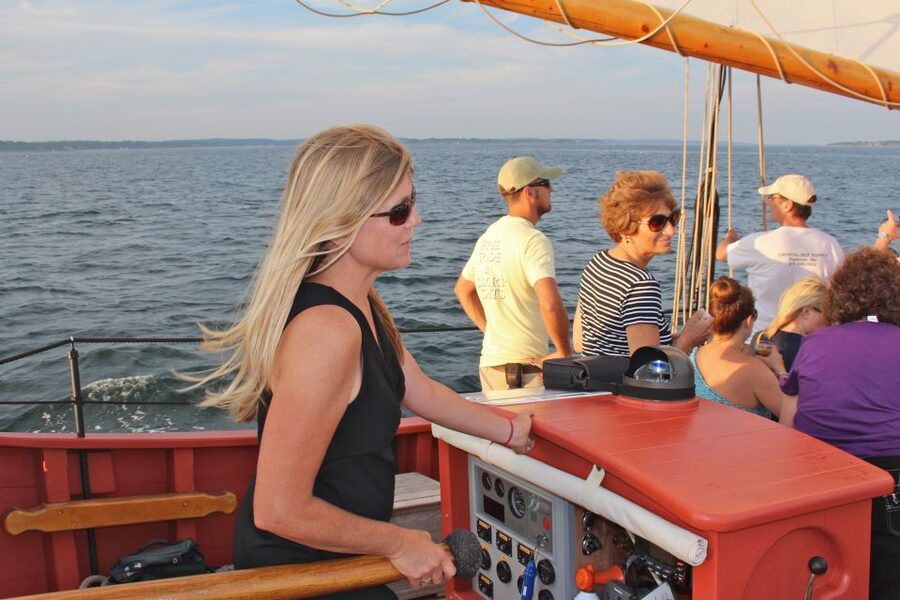 Salem: Historic Schooner Sailing Cruise - Sailing past forts, lighthouses, and coastal homes