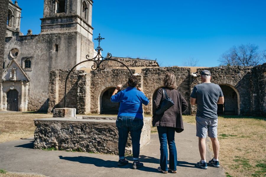 San Antonio: UNESCO World Heritage Missions Tour - The Mission Riverwalk adds birds, wildlife, and breathing room