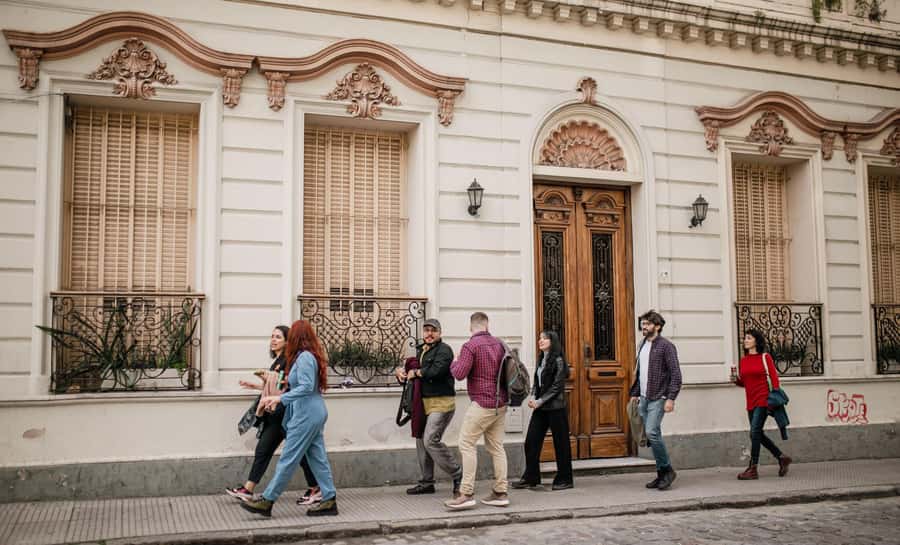 San Telmo: Historical Guided Tour with Street Food & Drinks - Regional specialties and a traditional Argentine dessert