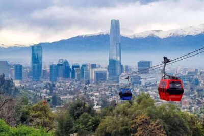 Santiago: Private tour, historic center, high altitude viewpoint, cable car